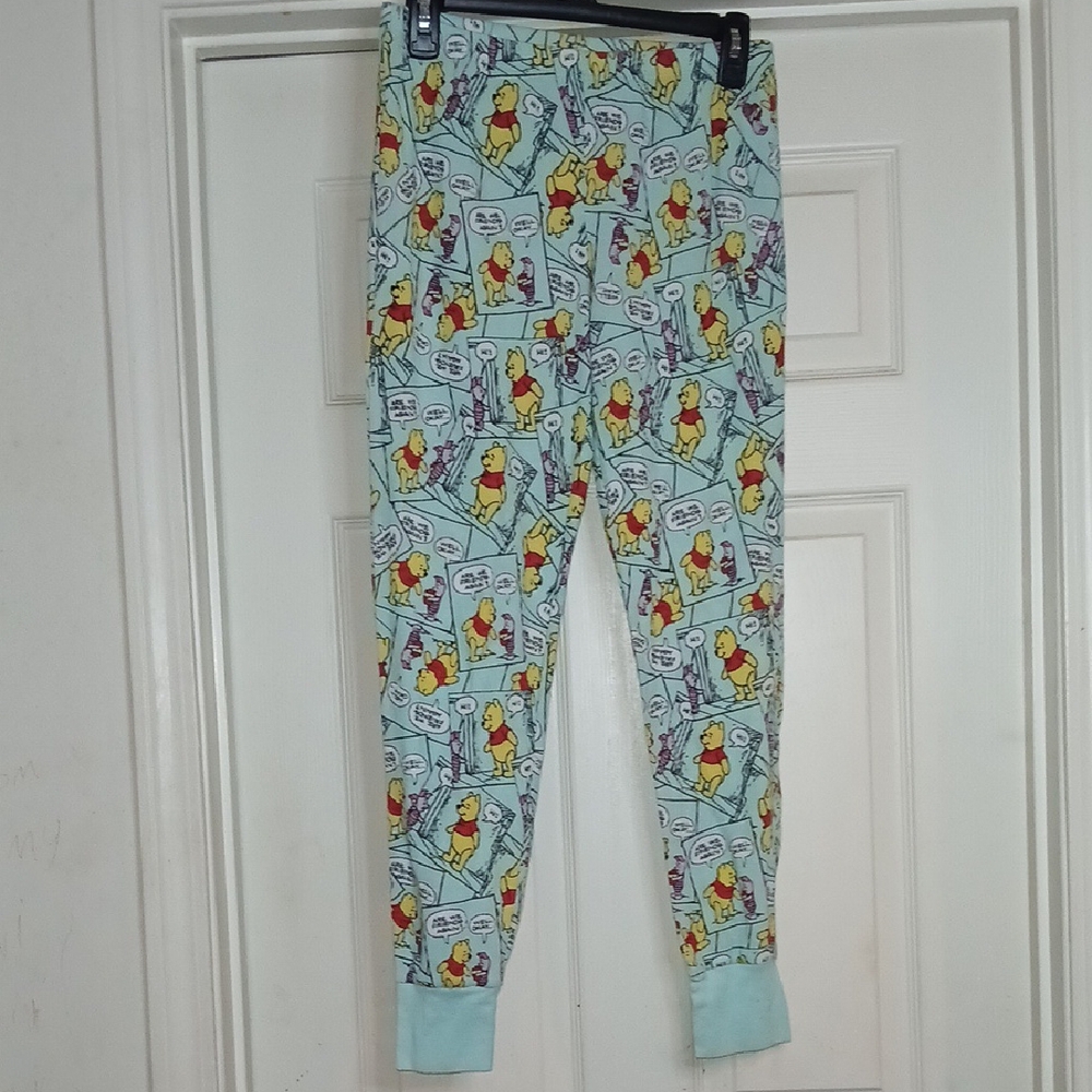 Disney Winnie the Pooh Gray and green pajamas Size Small (4-6) - Picture 4 of 8
